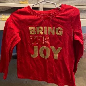 Toddler long sleeve shirt
